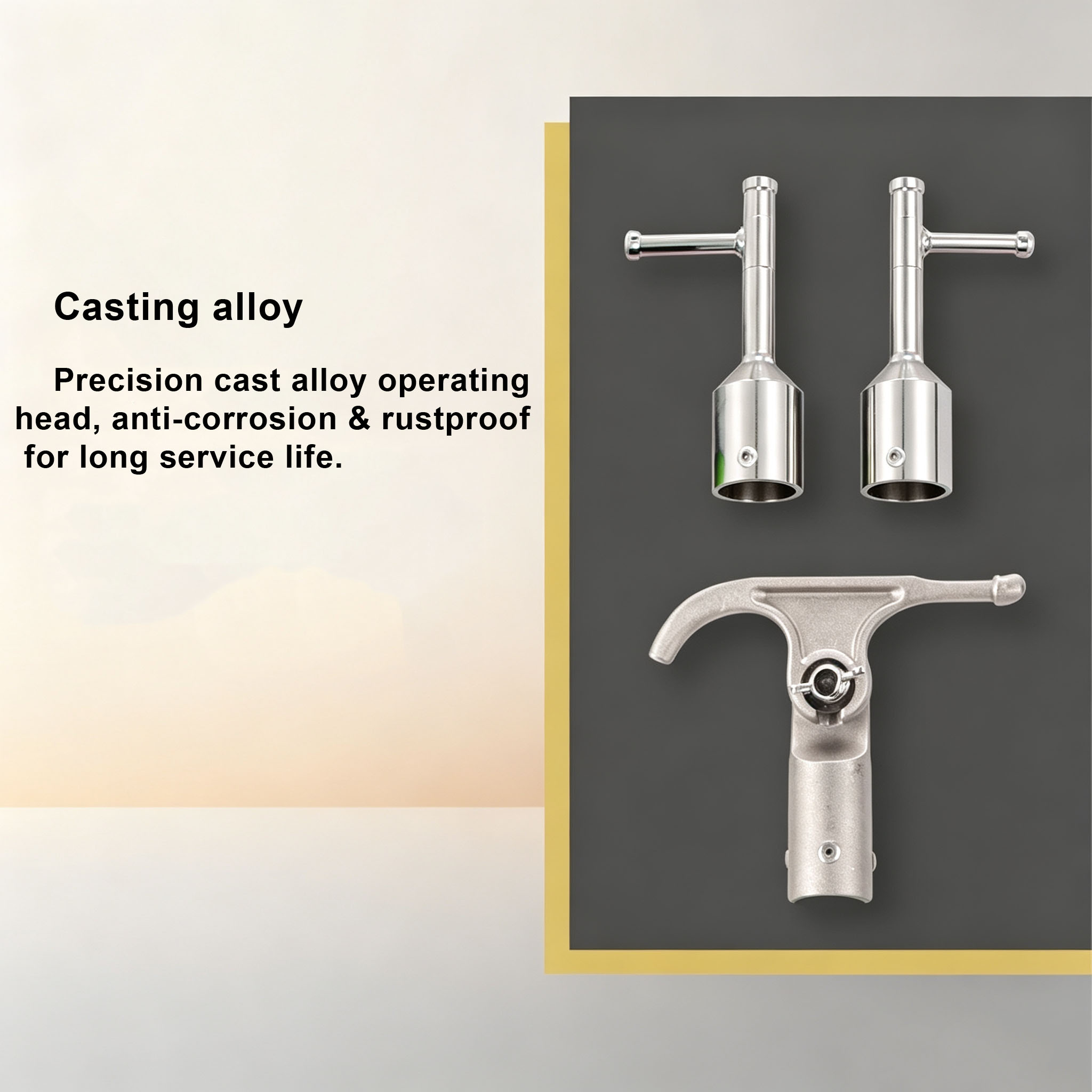 High Voltage Insulated Operating Rod, Telescopic detail 3