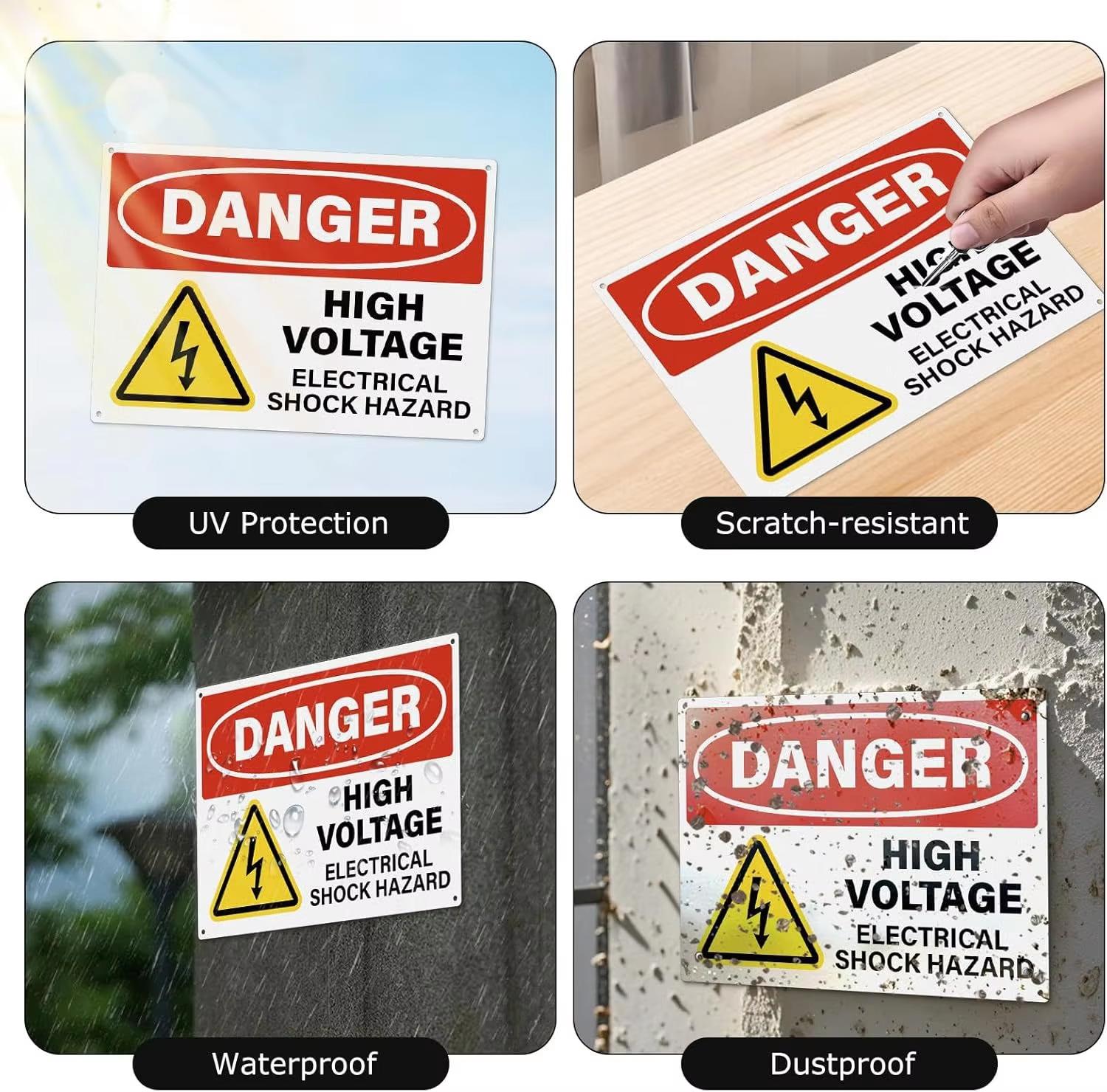 Substation Safety Signs & Electrical Warning Plates detail 2