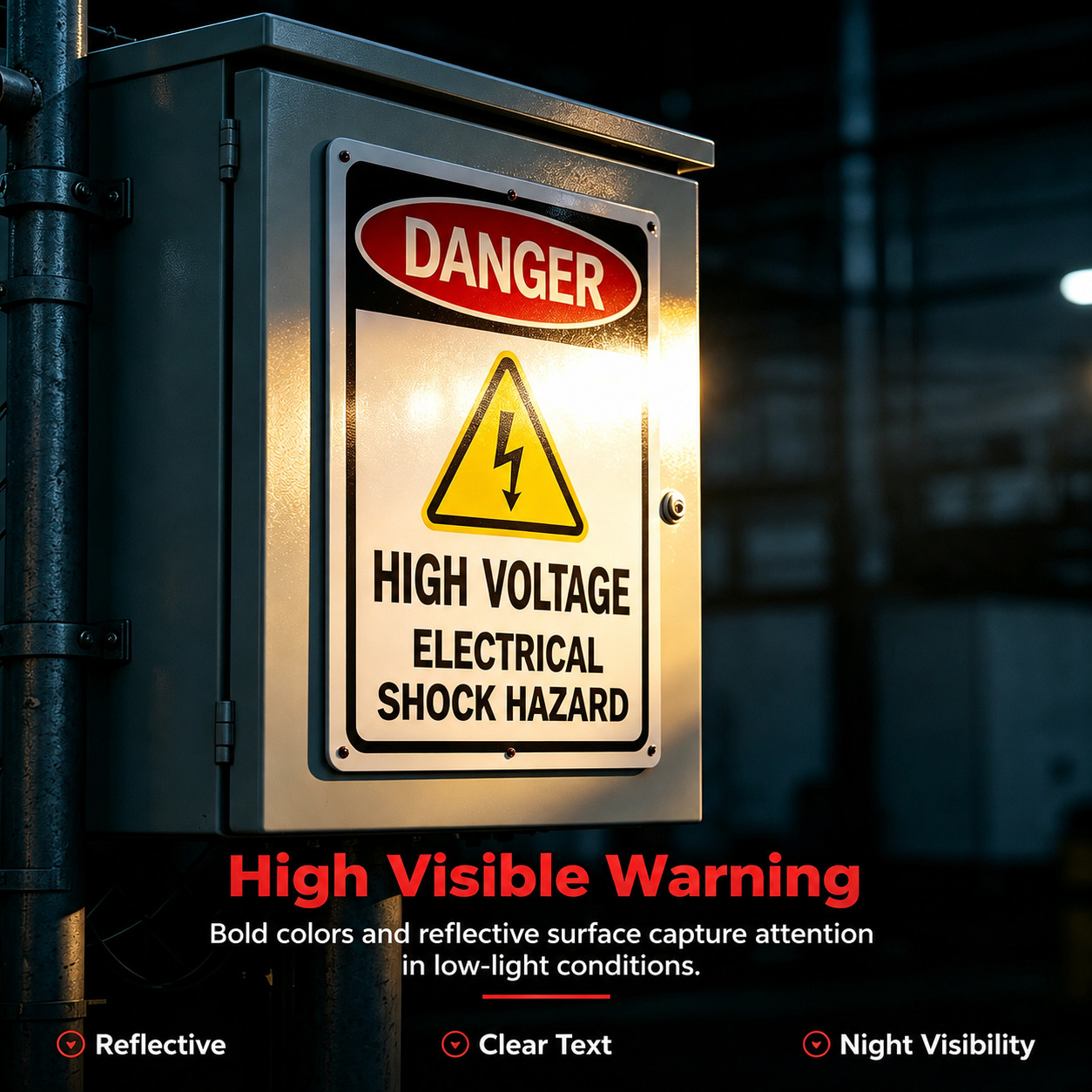 Substation Safety Signs & Electrical Warning Plates detail 1